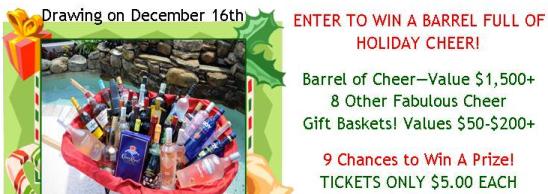 Holiday Barrel of Cheer Drawing